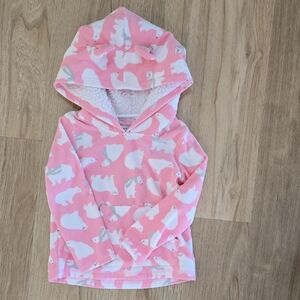 Carter's Pink Polar Bear Hoodie